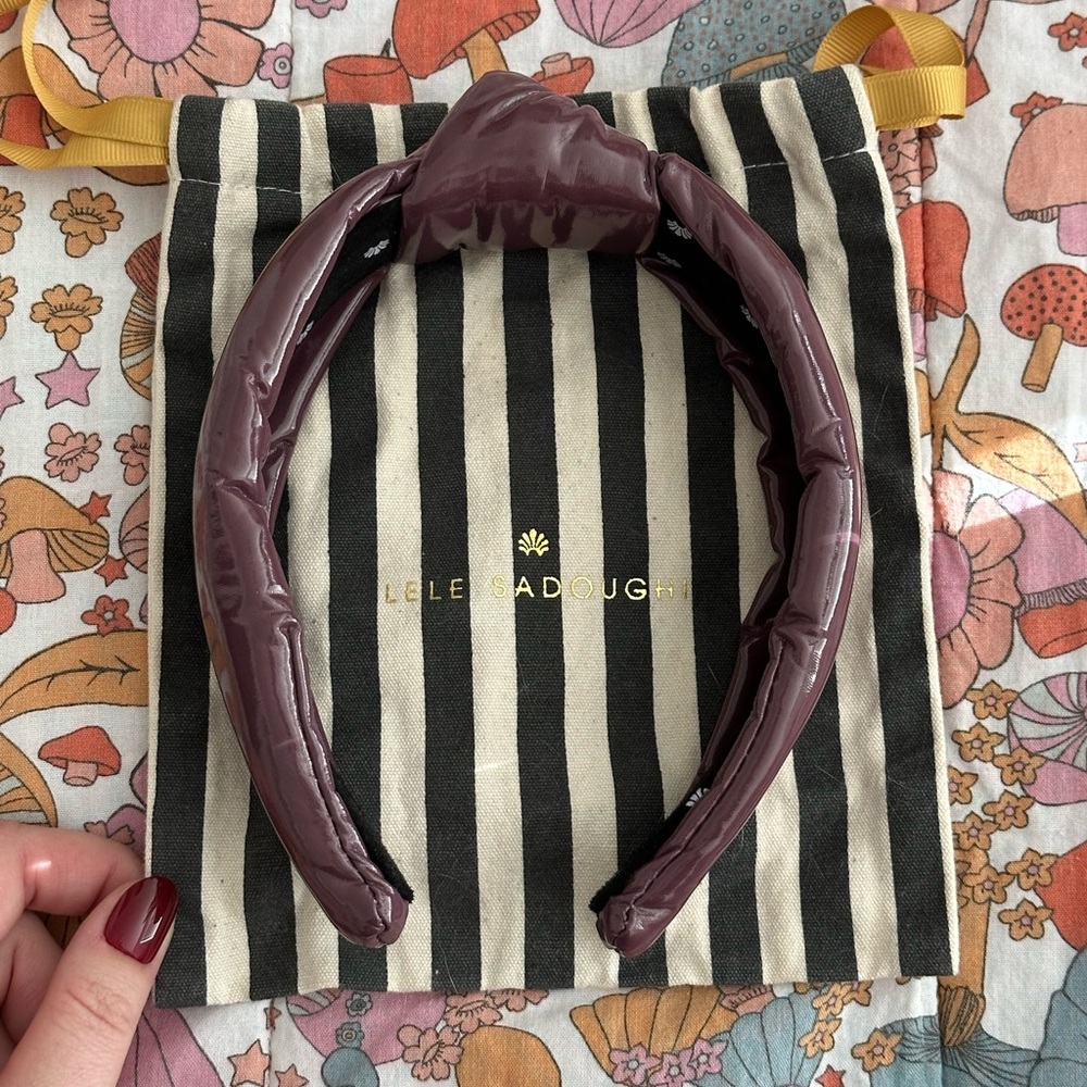 Pleather Lele Sadoughi Headband